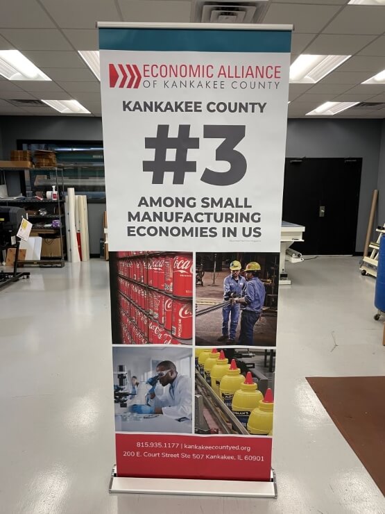 Custom banner stands